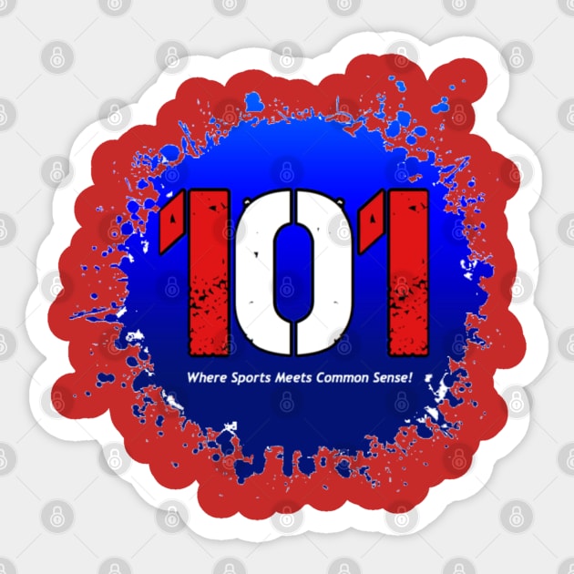 America Splat TSJ 101 Sports Sticker by TSJ101Sports